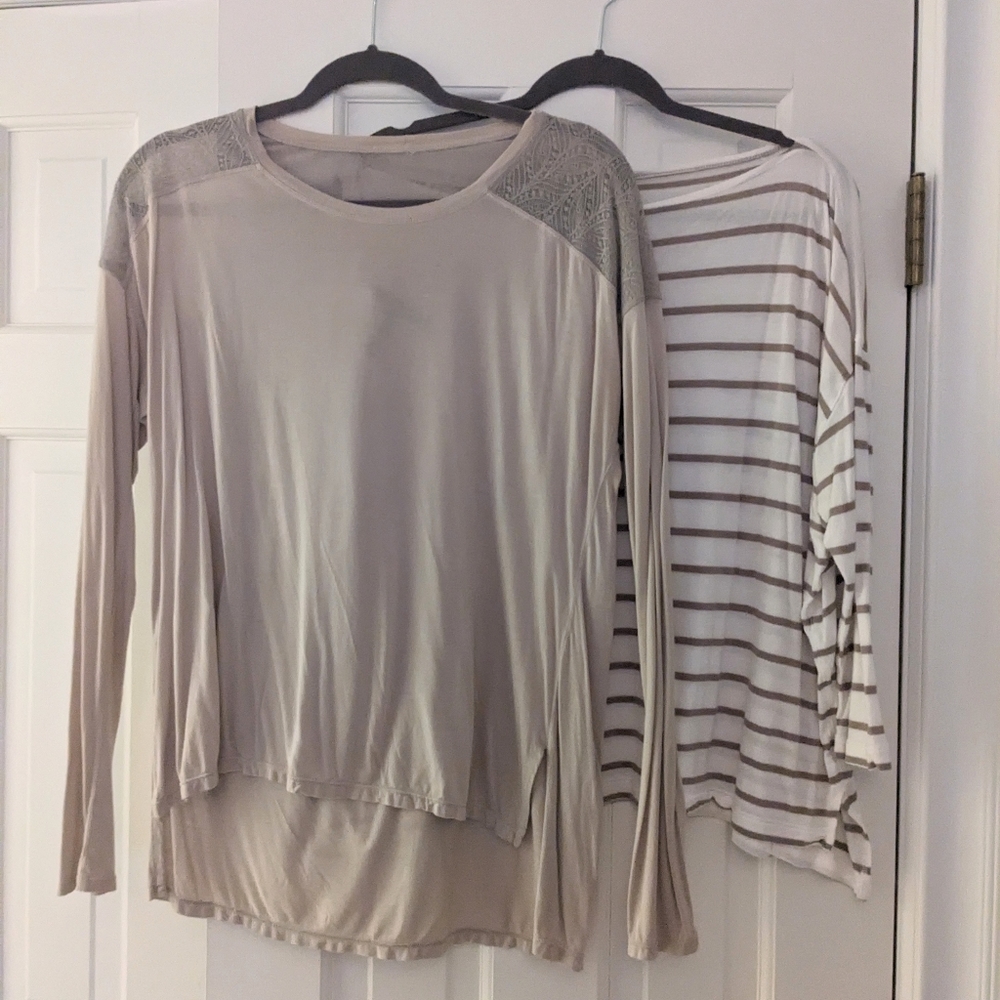 Set of 2 (two) BCBG Maxazria Long Sleeve Shirts